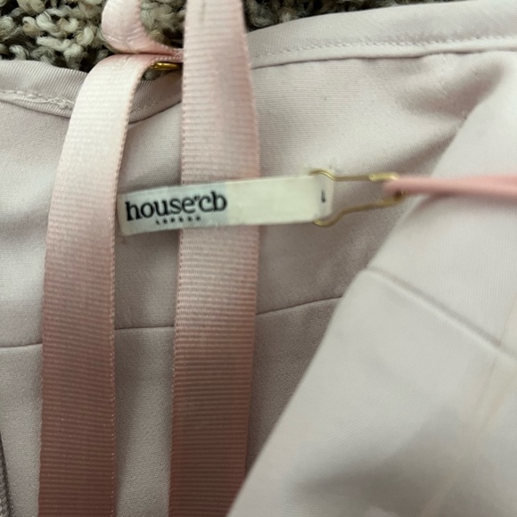 House of CB Mina Corset Top with Sheer Sleeves - Picture 4 of 5